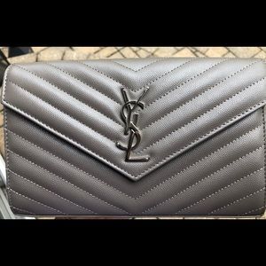 YSL Saint Laurent Crossbody Wallet on Chain bag